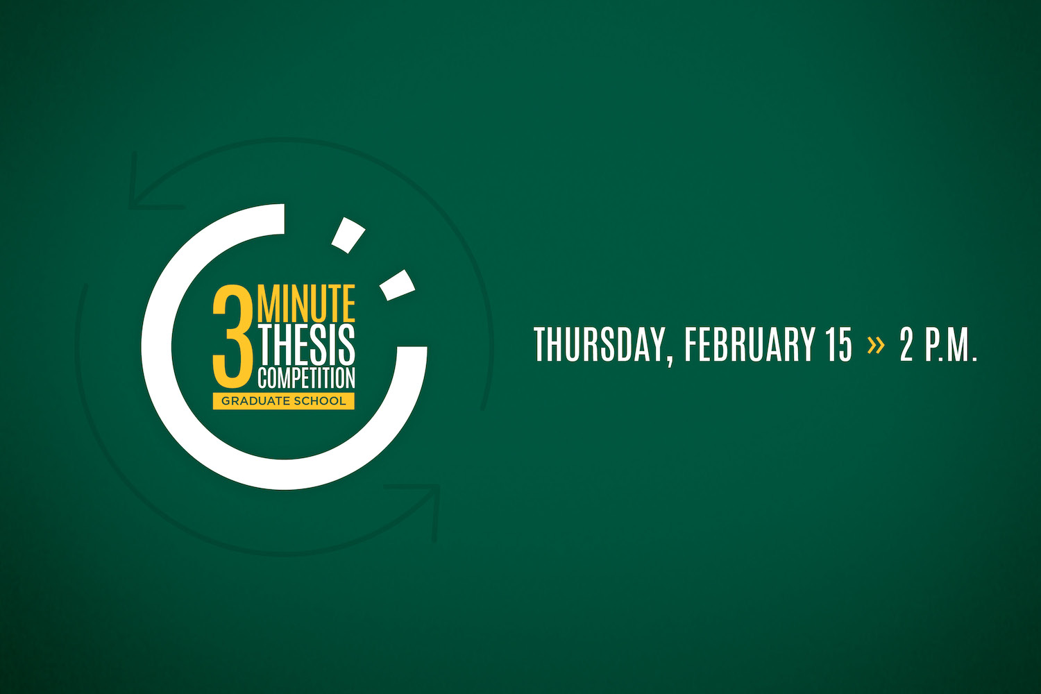 3 minute thesis ndsu